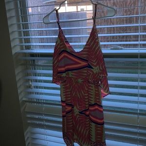 brand new spaghetti strap colorful women’s dress